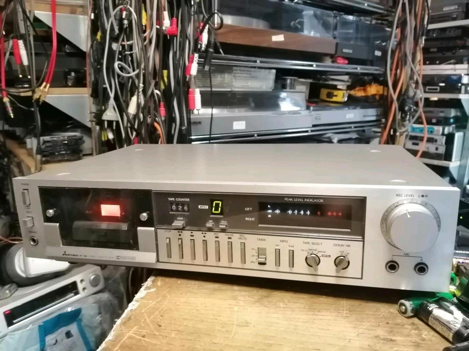 MITSUBISHI DT-78D, Stereo Cassetten-Deck, DEFEKT!!!