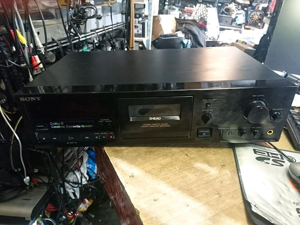 SONY TC-K661S, Cassetten-Deck, Antriebsriemenwechsel nötig!!