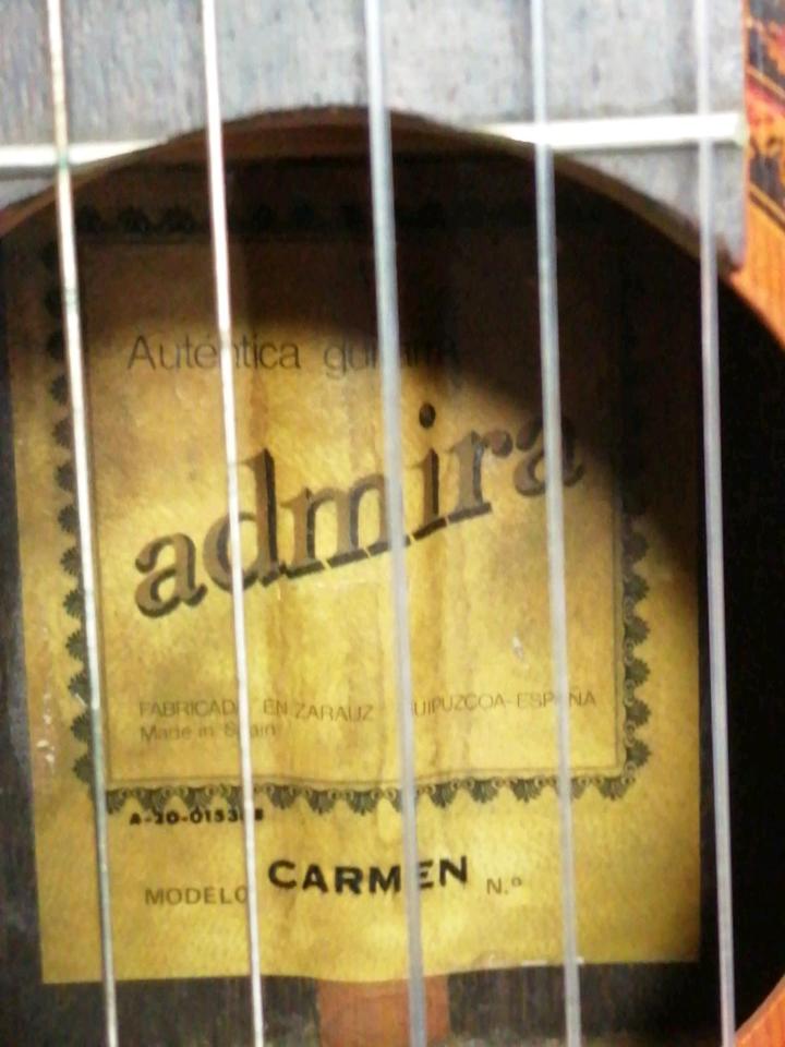 AKUSTIK-GITARRE "ADMIRA CARMEN", Spanische Gitarre