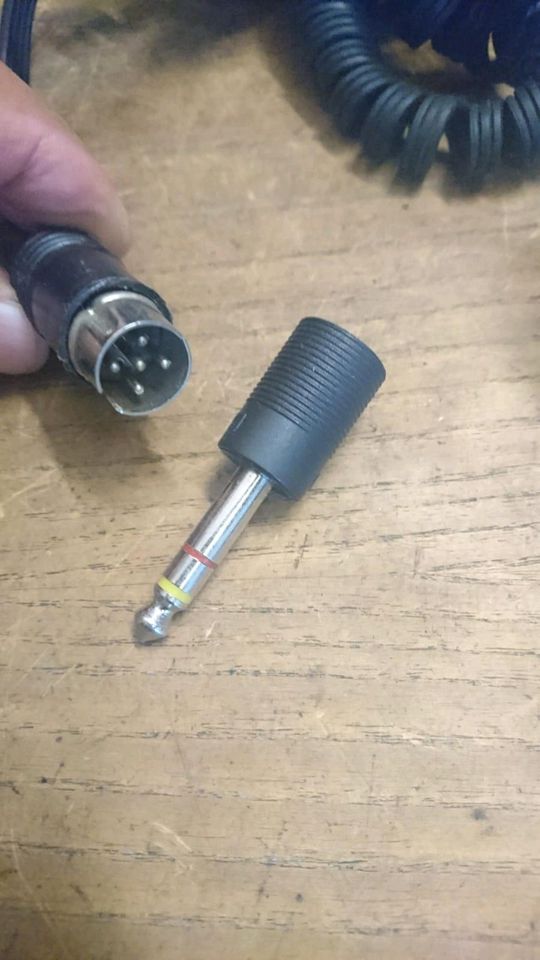 PHILIPS N6325, Kopfhörer, 5polig/6,3 mm Klinkestecker - Adapter!!