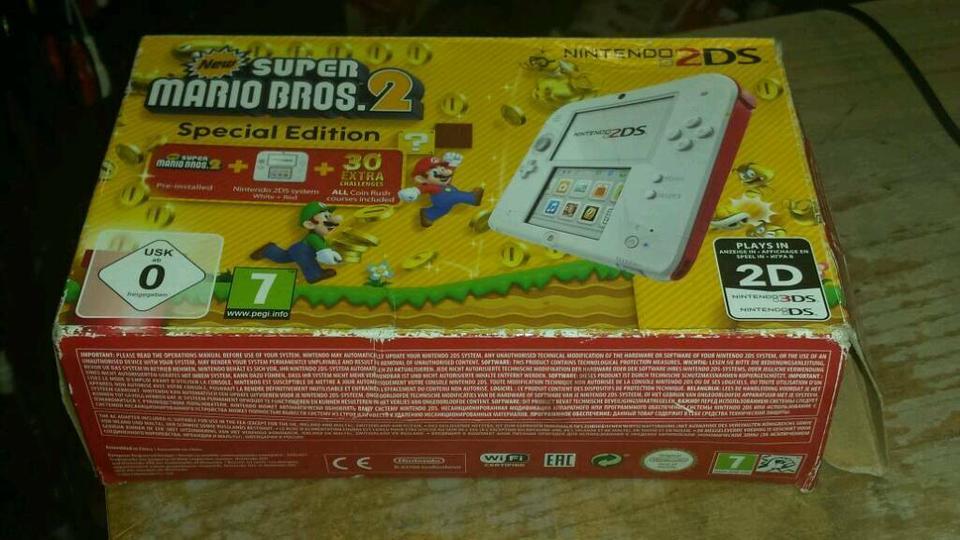 NINTENDO 2DS,Pocket-Konsole, schwarz, ohne Spiele!