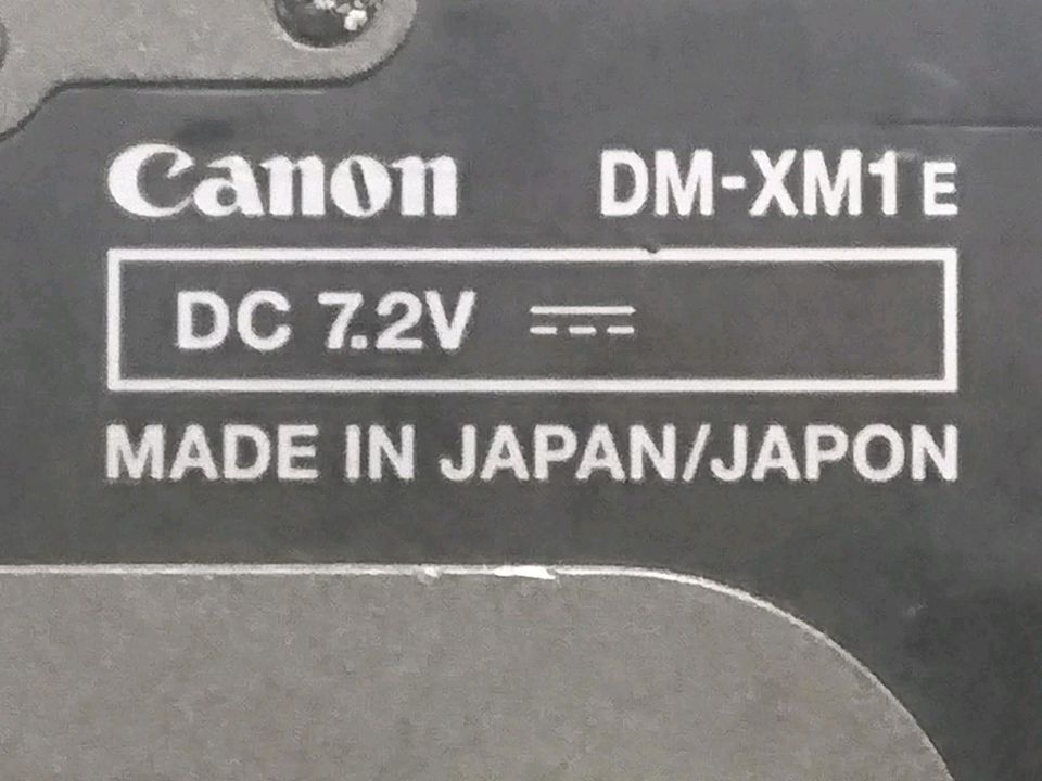 CANON DM-XM1 3CCD Digital MiniDV-Videocamera, Zubehör!!