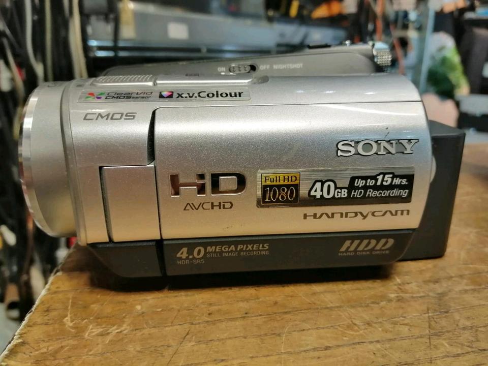 SONY HDR-SR5E, Videocamera OHNE Speicherkarte!!