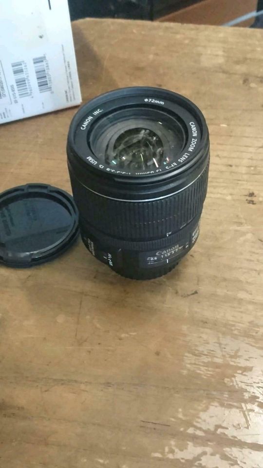 CANON EFS 15-85 mm, Objektiv, NEU - nur 1x getestet!