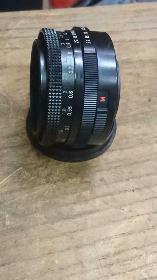 CARL ZEISS JENA T 2.8/50, 50 mm, M42, Objektiv, guter Zustand!