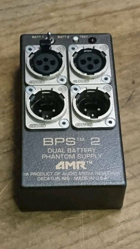 AMR BPS-2 Dual Battery Phantom Supply, OHNE Batterie