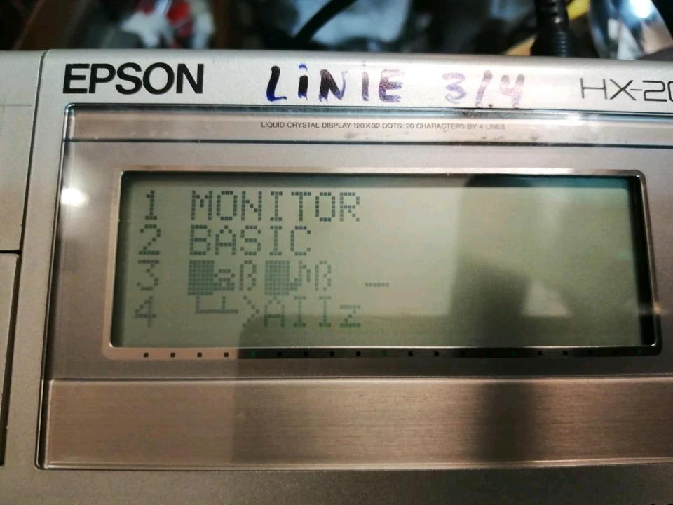 EPSON HX-20, alter Laptop/PC, DEFEKT!!!