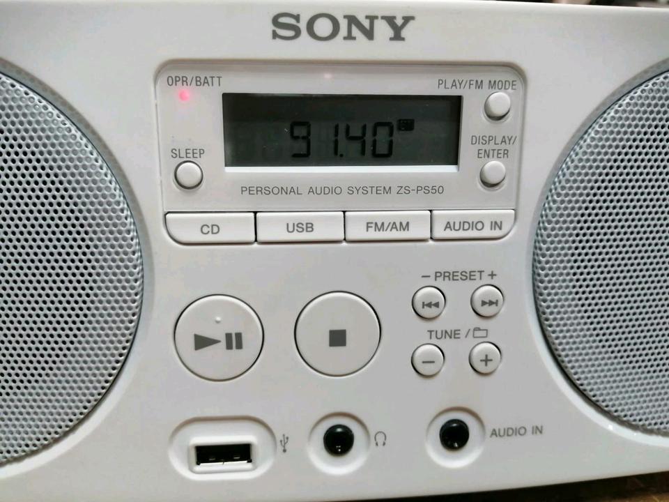 SONY ZS-PS50 Personal Audio System, guter Zustand!!
