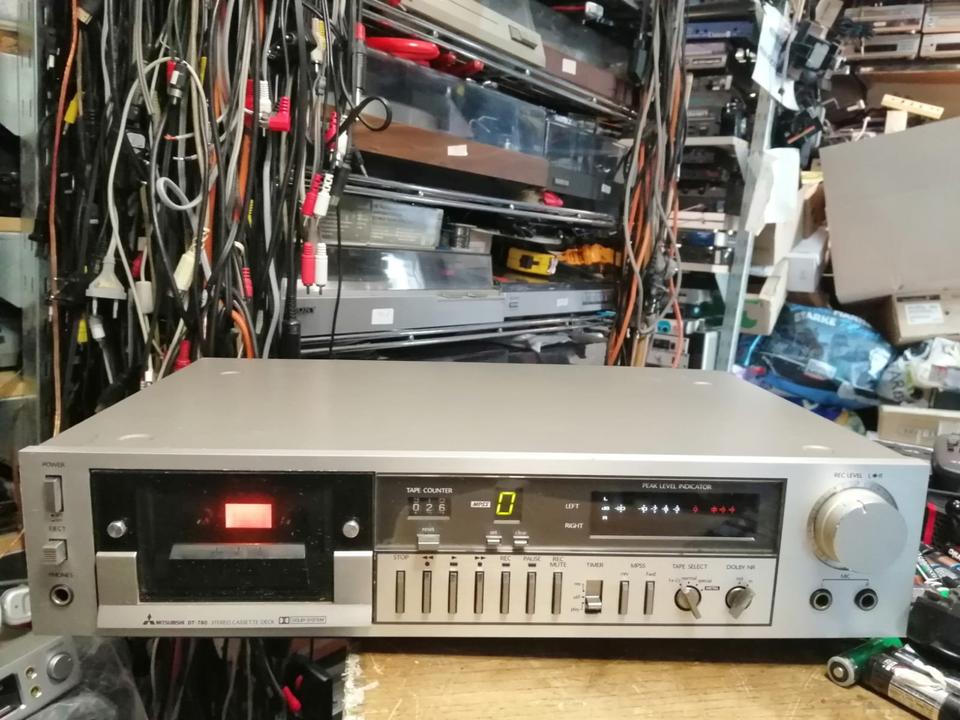 MITSUBISHI DT-78D, Stereo Cassetten-Deck, DEFEKT!!!