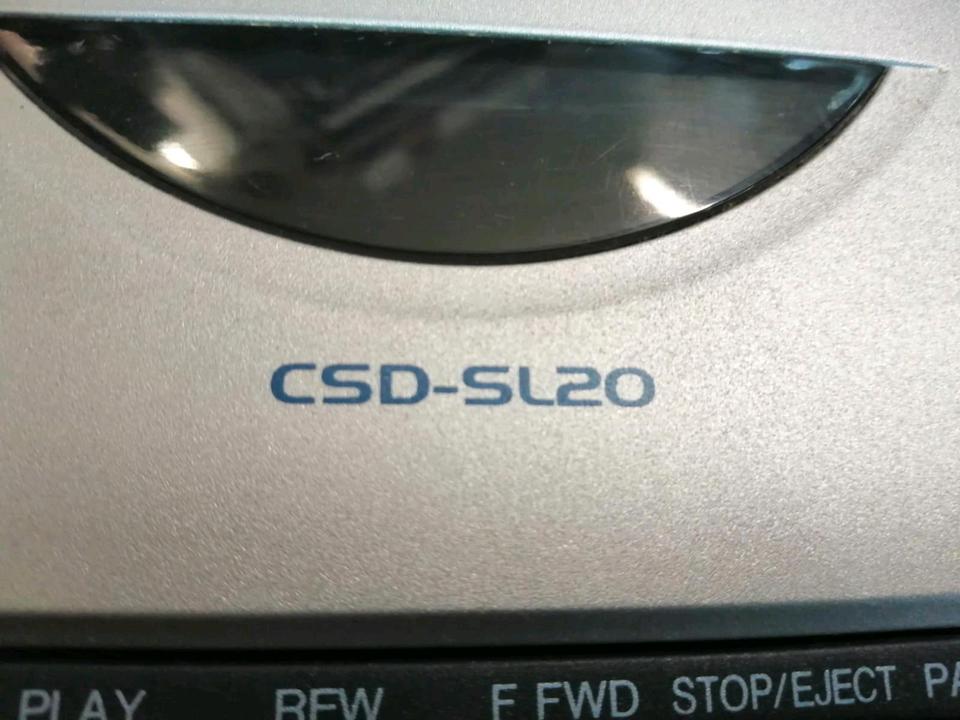 AIWA CSD-SL20 Radio-Cassetten-Recorder mit CD, guter Zustand!!
