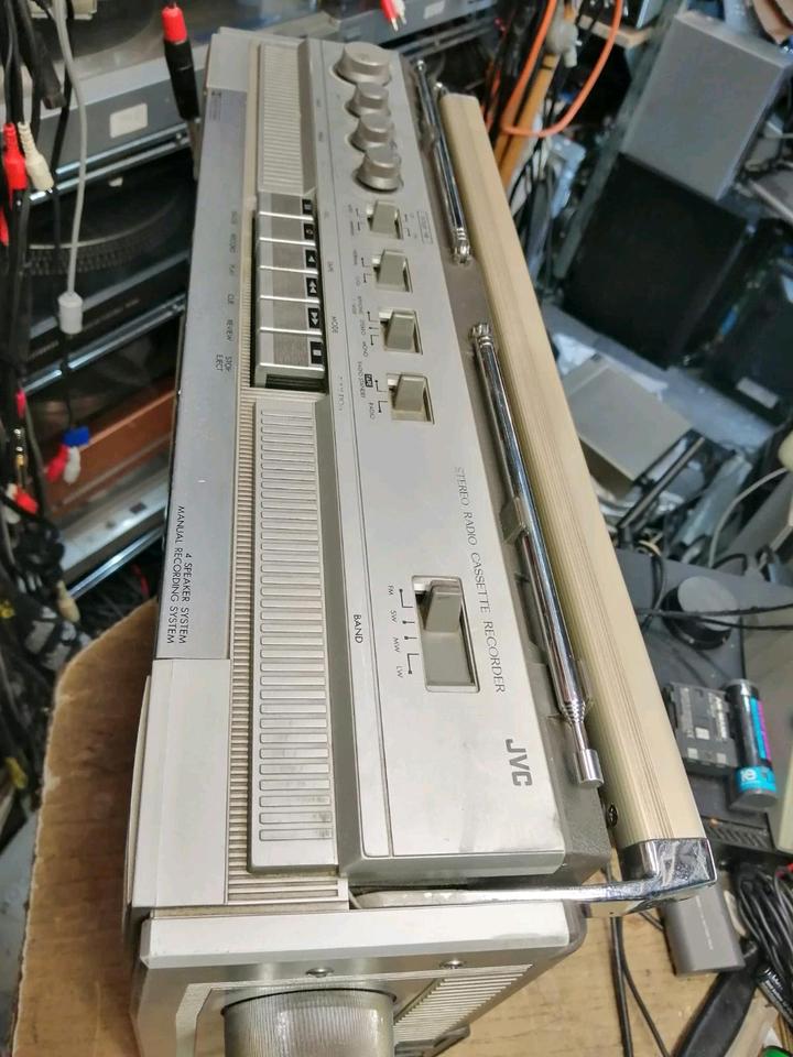 JVC RC-656L, Radio-Cassetten-Recorder!!