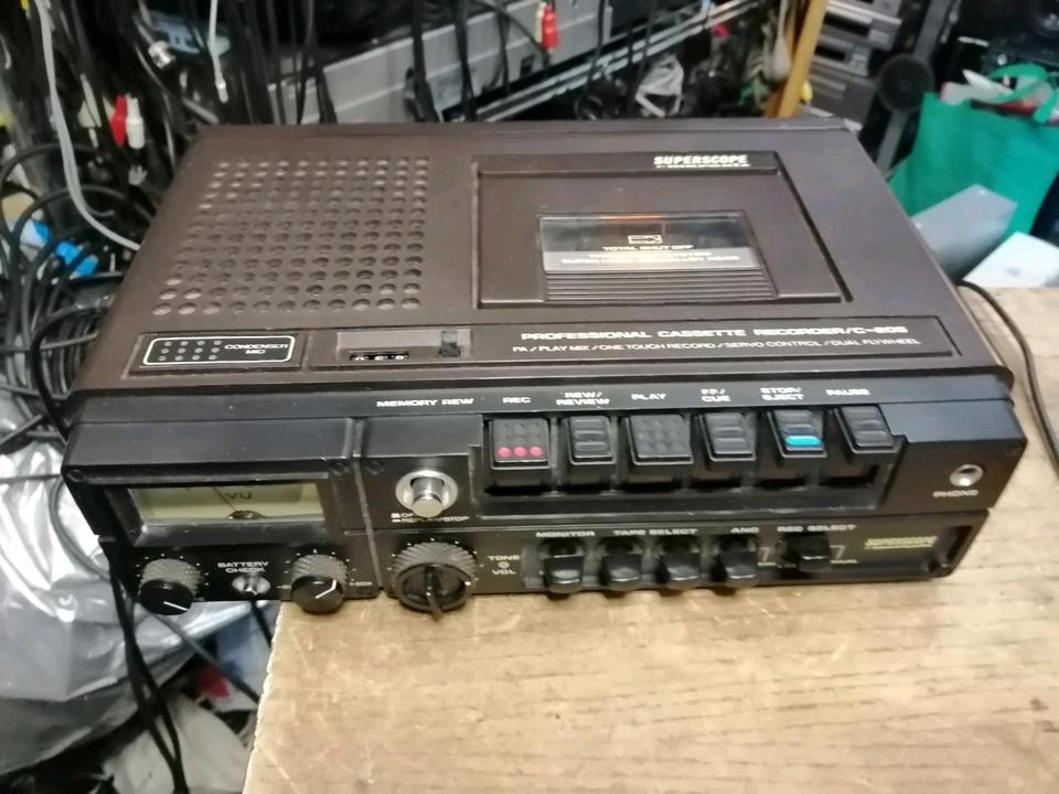 SUPERSCOPE by MARANTZ C-205 Cassetten-Recorder!