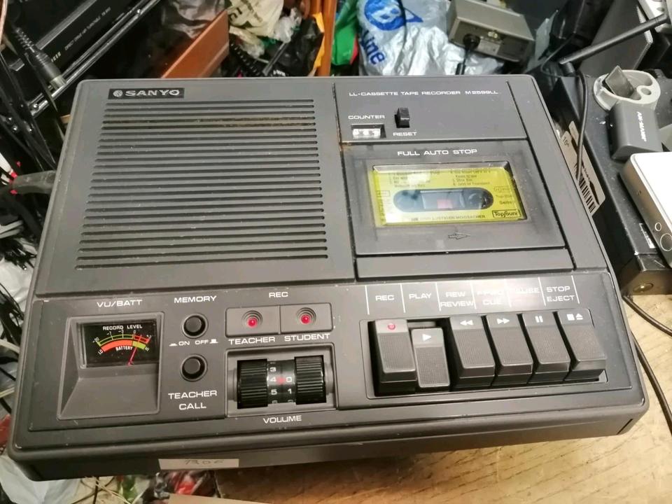 SANYO M2599LL, Cassetten-Recorder, guter Zustand!!