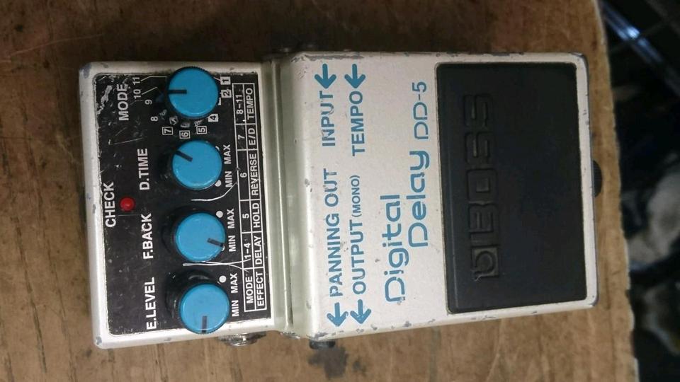 BOSS DD-5 Digital Delay, Fußpedal!!