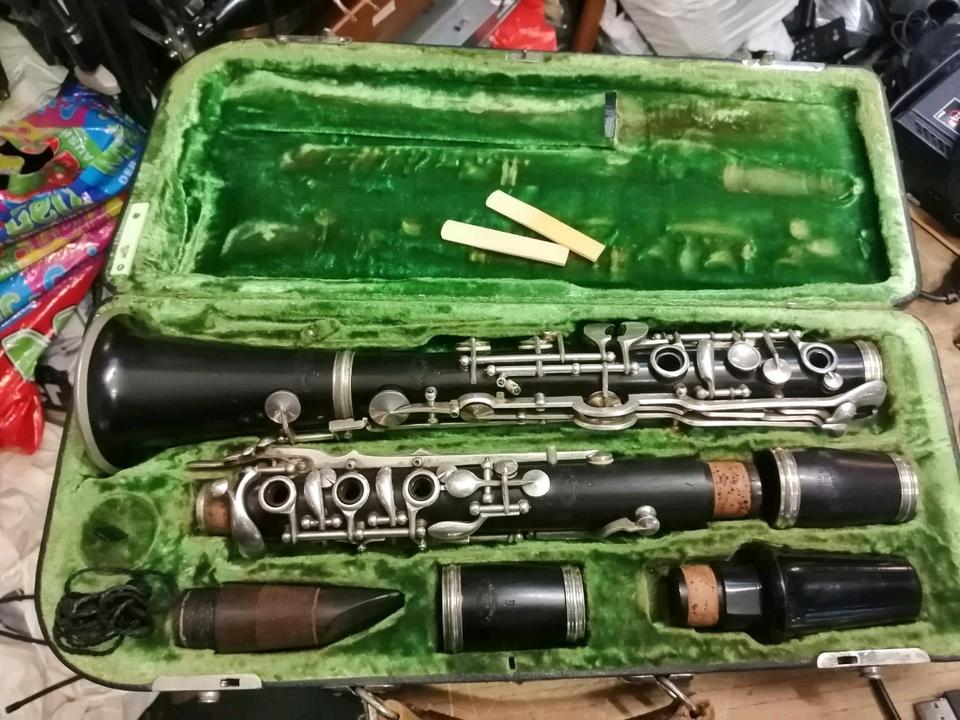 KLARINETTE B SCHÜLLER Mark Neukirchen, mit Original-Koffer!!