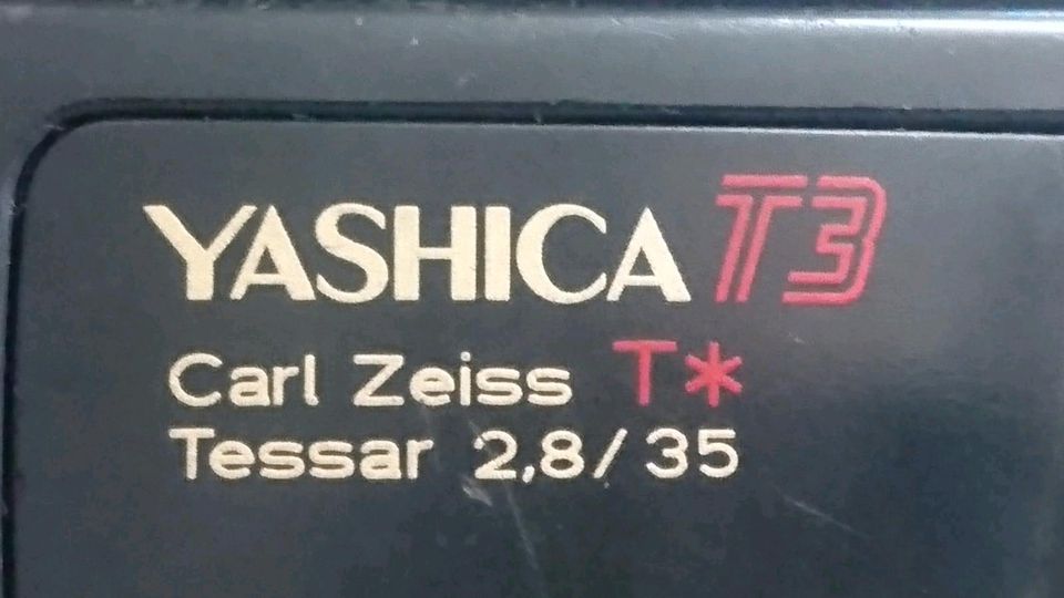 YASHICA T3 Carl Zeiss T*, Analog-Kamera, guter Zustand!!