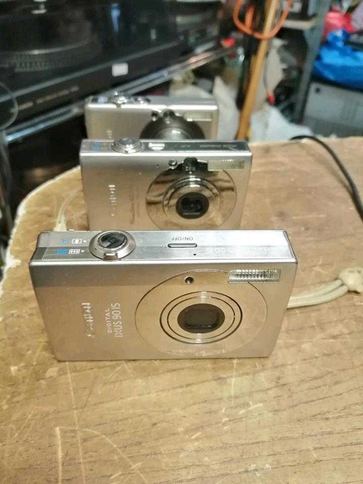 CANON IXUS 50 + IXUS 90IS + CANON POWERSHOT SD770IS IS, DEFEKT!!!