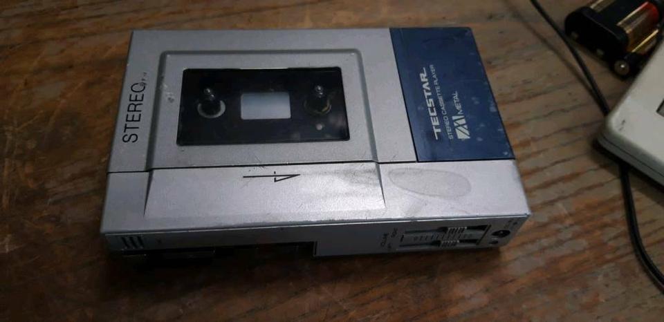 TECSTAR TPS-10, Stereo Cassette Player, made in Japan, toll