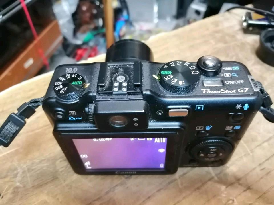 CANON PowerShot G7, Digital-Kamera, DEFEKT!!