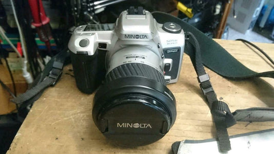 MINOLTA 505si Super (DYNAX), Analog-Camera und Objektiv, toll