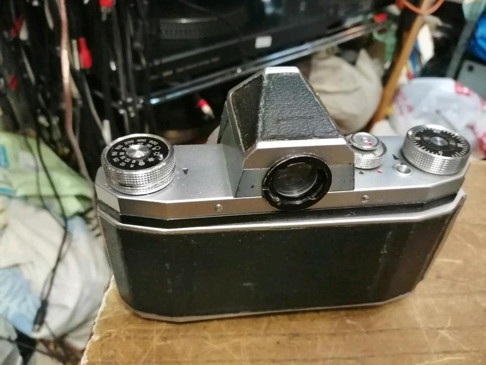 PRAKTICA IV M, Analog-Kamera mit Objektiv MEYER-OPTIK GÖRLITZ!!