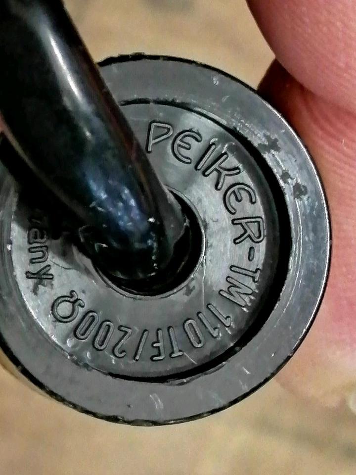 PEIKER-TM 110, 200 Ohm, Mikrofon mit alten Stecker!!!