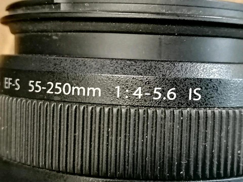 CANON EF-S LENS Objektiv, 55-250 mm, guter Zustand!!