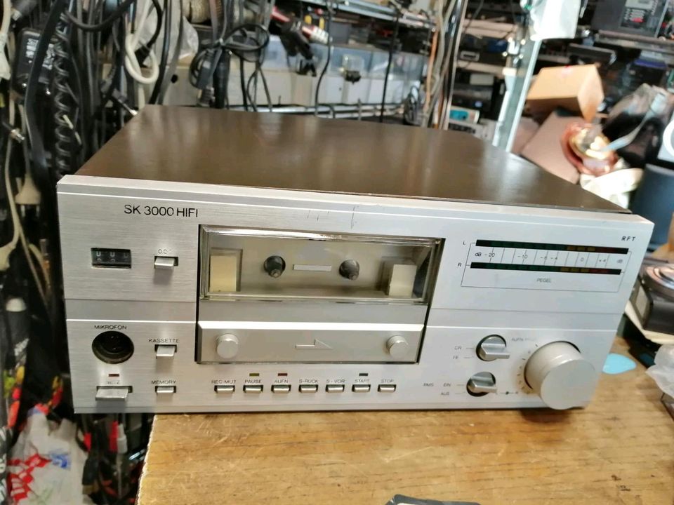 RFT SK 3000, HiFi Cassetten-Deck, DEFEKT!!!