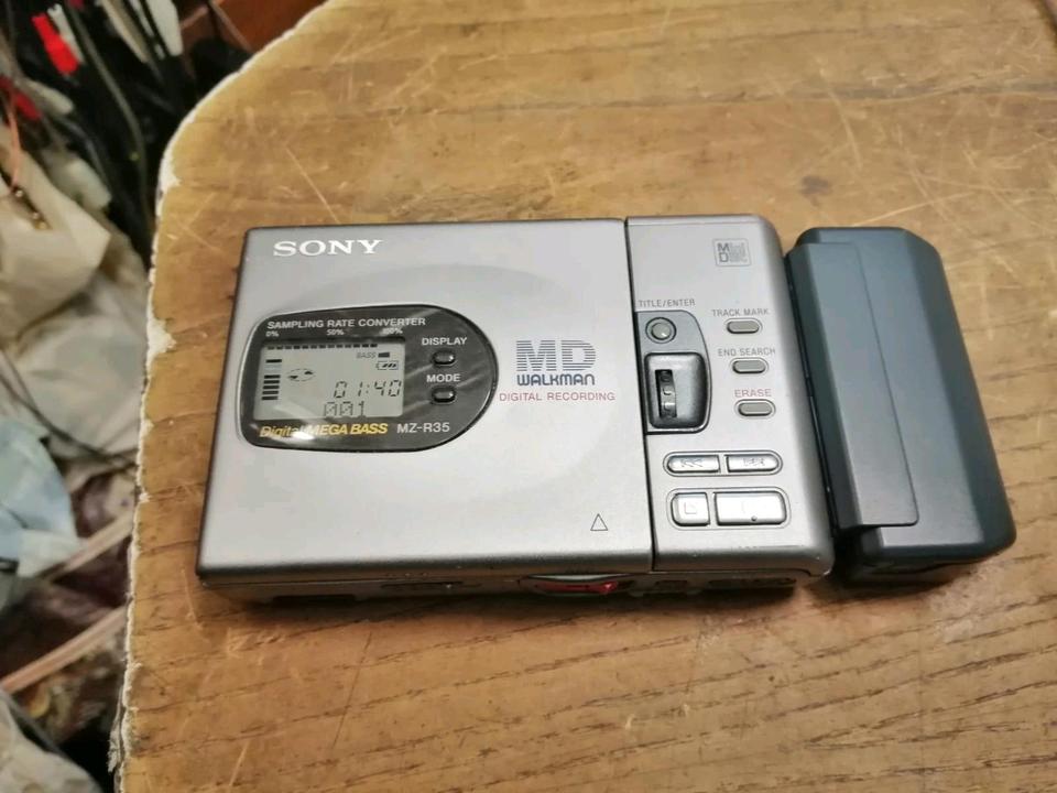 SONY MZ-R35, Minidisc-Recorder!!!
