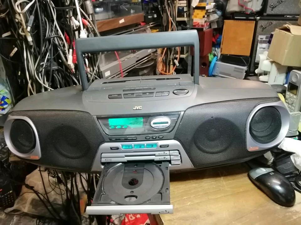 JVC RC-XC3BK, CD Portable System, DEFEKT!!