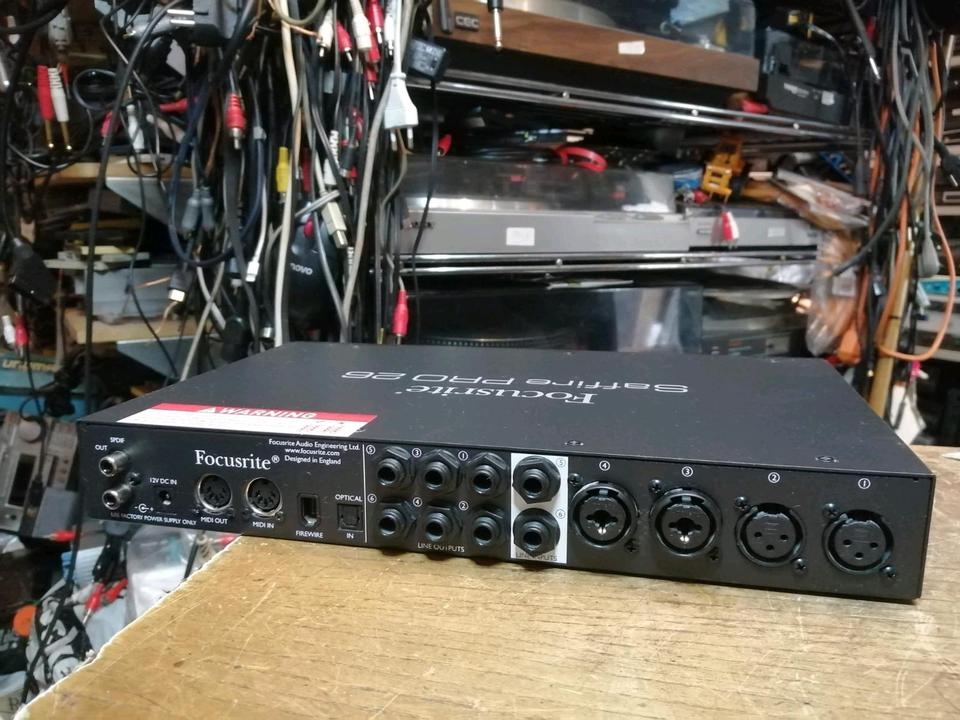 FOCUSRITE SAFFIRE Pro 26 - Fire Audio Interface!!