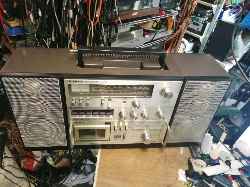 TELEFUNKEN HIFI Studio 1M, Radio-Cassetten-Recorder, etwas DEFEKT