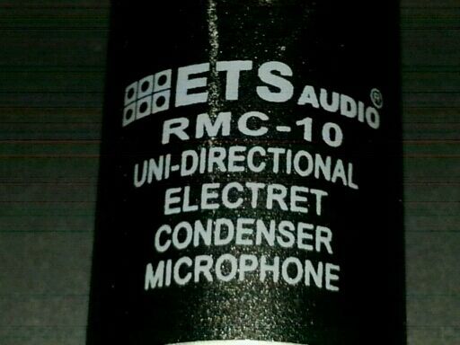 ETS Audio RMC-10; Electret Condenser Microphone, komplett!