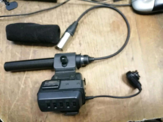 SONY ECM-NV1 Kondensator-Mikrofon + XLR-Adapter!!