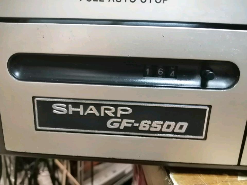 SHARP GF-6500, Radio-Cassetten-Recorder, etwas DEFEKT!!