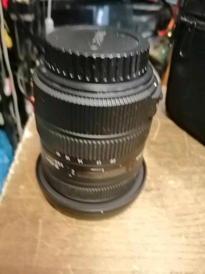 SIGMA EX 10-20 mm F3. 5 DC HSM für CANON EOS. Objektiv!!