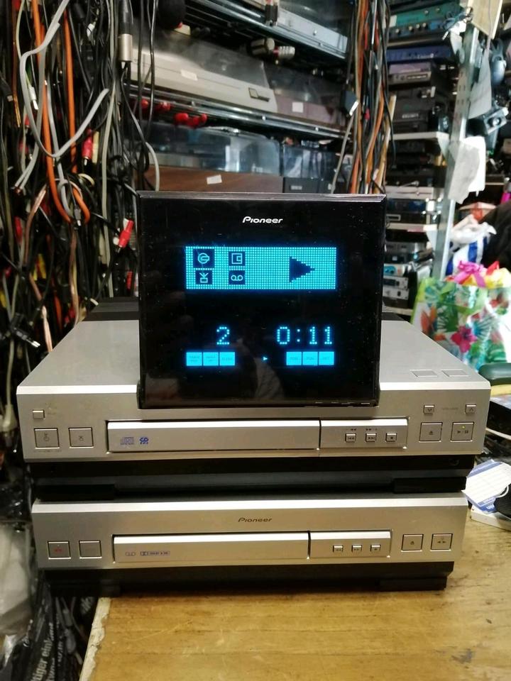 PIONEER Receiver XC-L5 (CD/Tuner/Verstärker)+Cassetten-Deck CT-L5