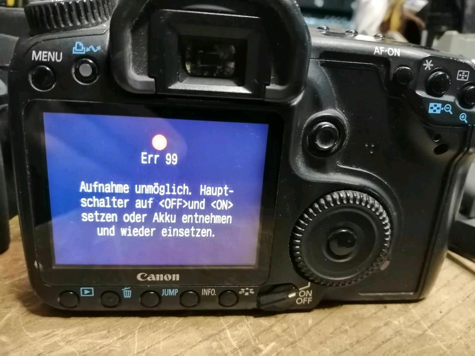 CANON EOS 40D + CANON EOS 350D, beide Kameras sind DEFEKT!!!