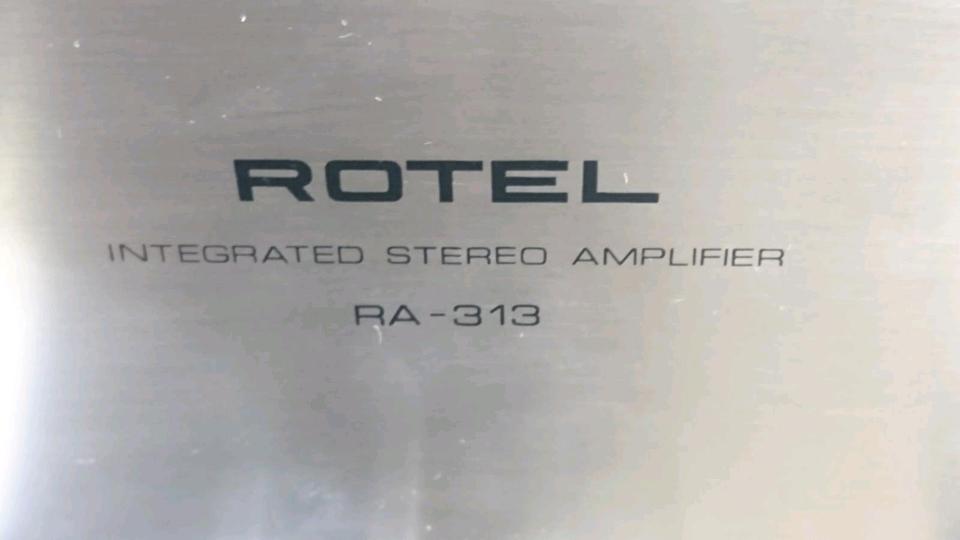 ROTEL RA-313, Verstärker/Amplifier, guter Zustand!!