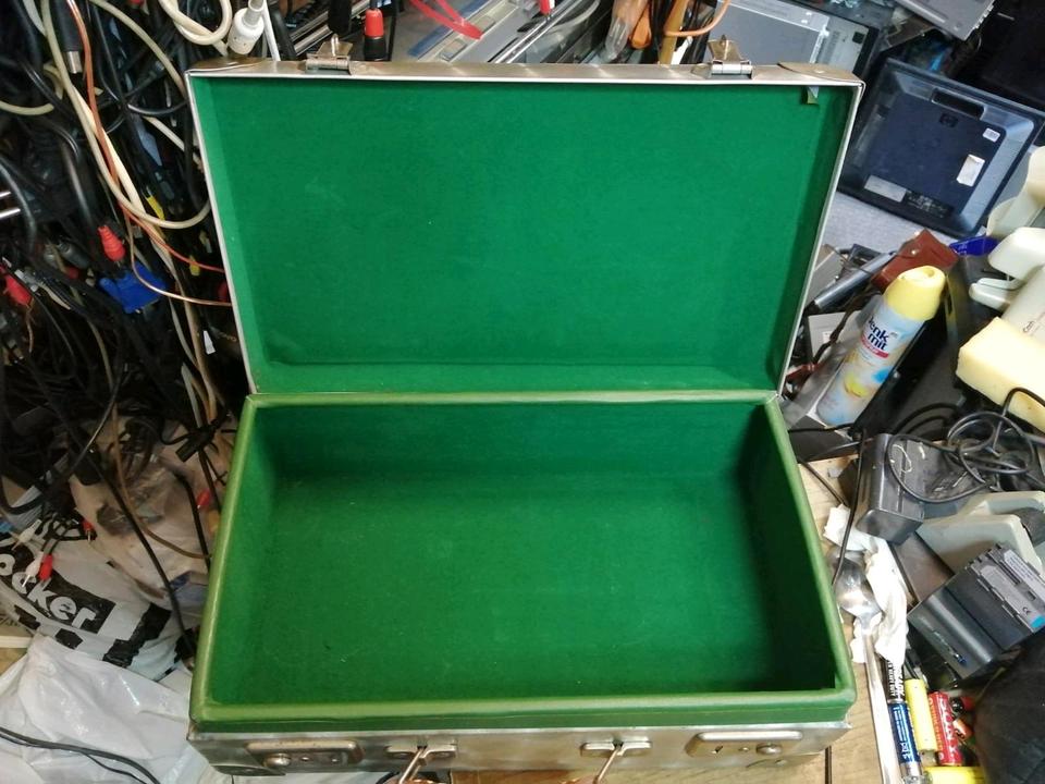 FRENCH METAL - Koffer, Aluminum, VINTAGE!!!