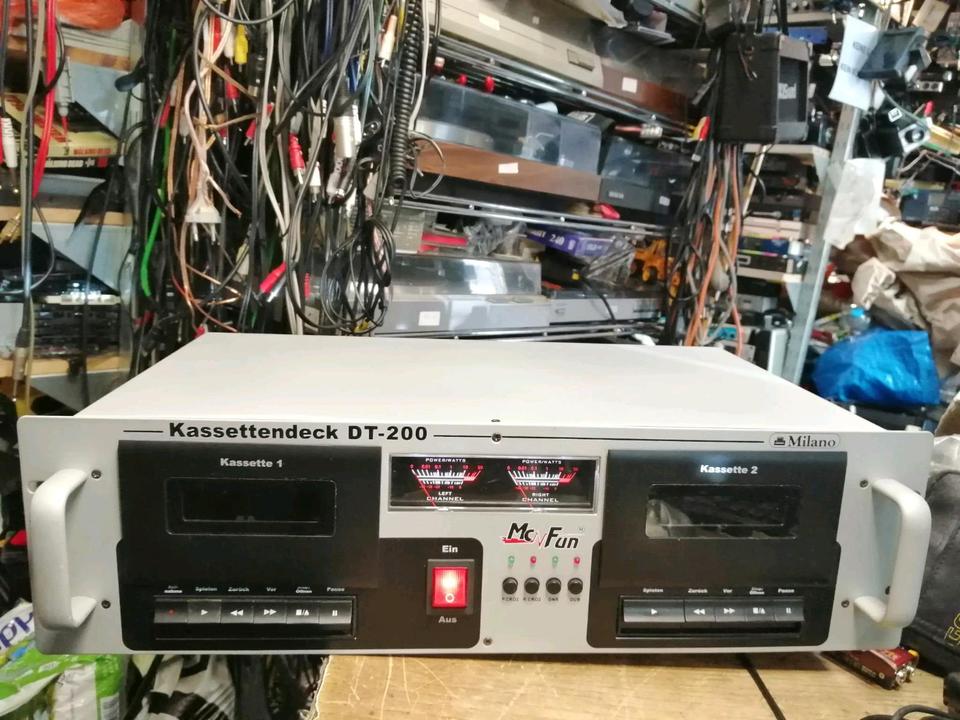 McFUN DT-200, Doppelcassetten-Deck, guter Zustand!!!
