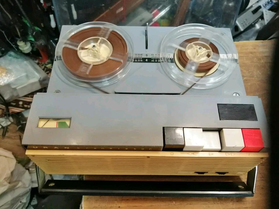 TESLA URAN-ANP401, portable Tape Recorder, guter Zustand!!
