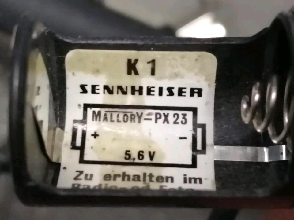 SENNHEISER ME88 Mikrofonteil + SENNHEISER K1 (ohne Batterie)