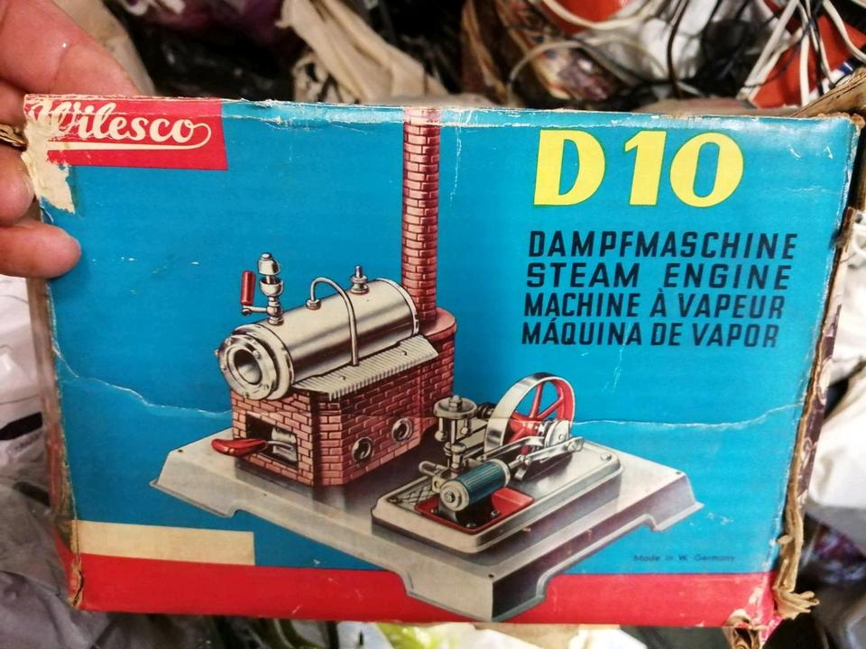 WILESCO D10, Dampfmaschine, NICHT GETESTET!!!
