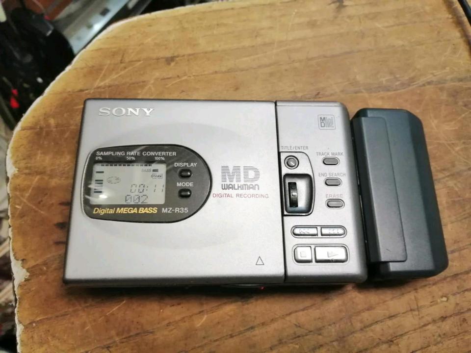 SONY MZ-R35, Minidisc-Recorder!!!