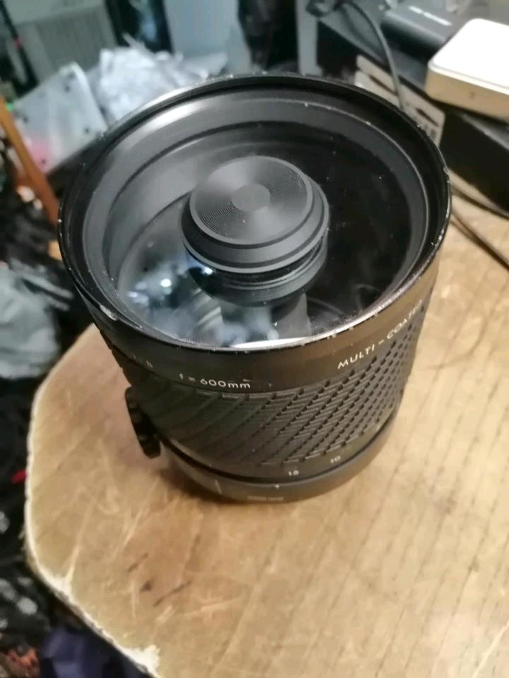 SIGMA Mirror-Telephoto 1:8 600mm, für CANON EOS Kamera!