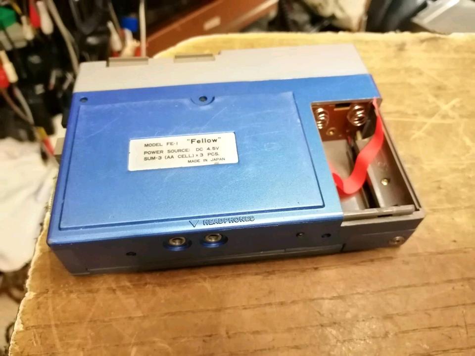 "FELLOW" Model FE-I, Walkman OHNE Adapter!!