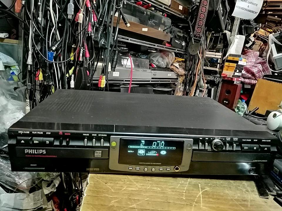 PHILIPS CDR775/00, Doppel-CD-Recorder, guter Zustand!!
