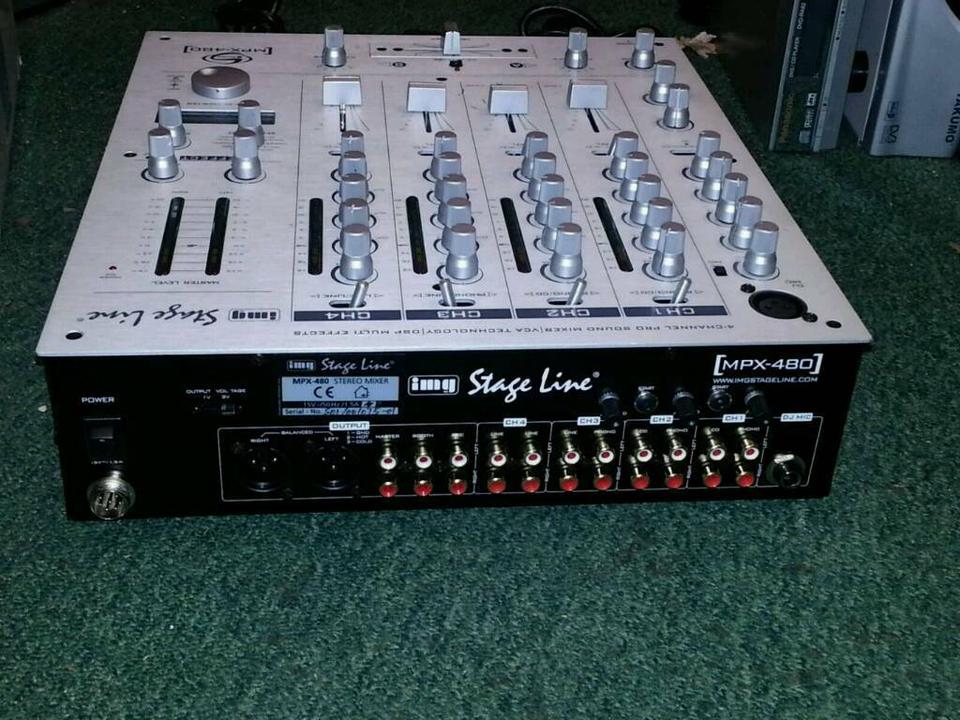 IMG Stage Line MPX-480; Stereo - Mixer, sehr guter Zustand!