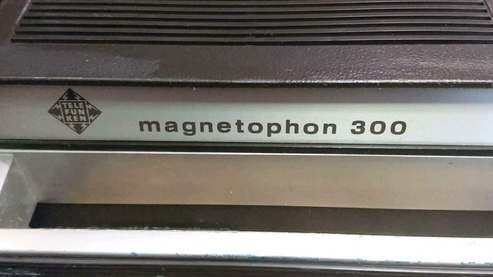 TELEFUNKEN Magnetophon 300, Tonbandgerät mit Original-Adapter